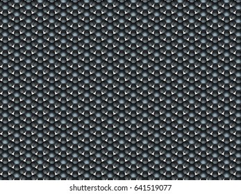 Metal background pattern with shape geometric in vector illustration.