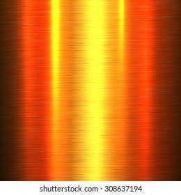 Metal background, polished metallic texture, vector illustration.