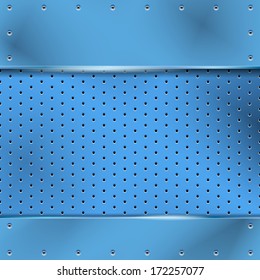 Metal background texture - vector illustration