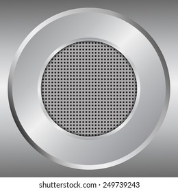 Metal background texture - vector illustration