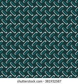 Metal background with tread plate. Pattern