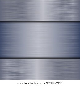 Metal background. Vector illustration.