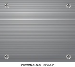 Metal background. Vector illustration.
