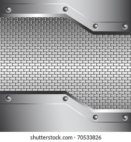 Metal background for your design