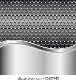 Metal background for your design
