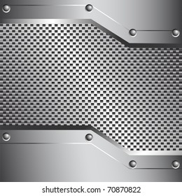 Metal background for your design