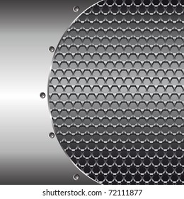 Metal background for your design
