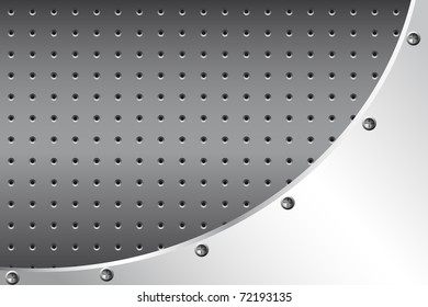 Metal background for your design