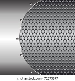 Metal background for your design
