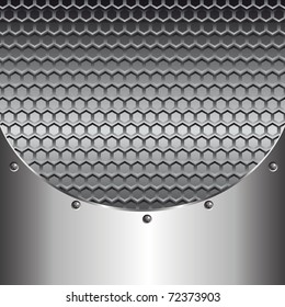 Metal background for your design