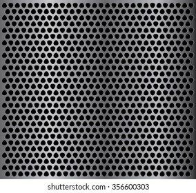 Metal background.Geometric shapes. Metal texture