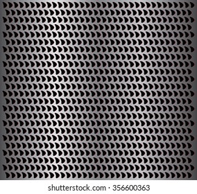 Metal background.Geometric shapes. Metal texture