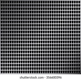Metal background.Geometric shapes. Metal texture