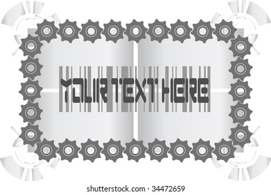 Metal banner