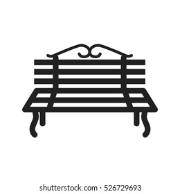 Metal Bench Stock Vector (Royalty Free) 526729693 | Shutterstock