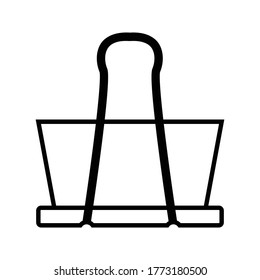 Icono de enlace metálico Icono Vector de diseño