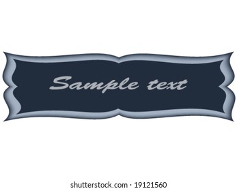 metal board