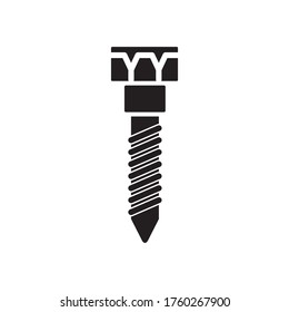 Metal Bolt Icon Design Vector Template