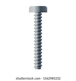 Metal bolt vector icon.Cartoon vector icon isolated on white background metal bolt.