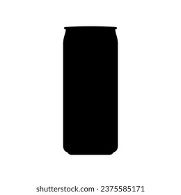 Metal bottle silhouette icon symbol