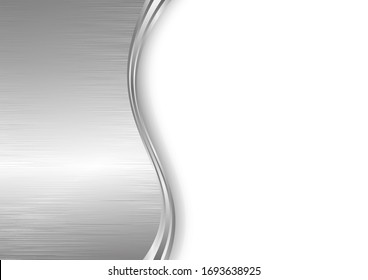 fondo de metal cepillado con espacio de copia