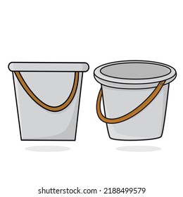 fondo de fondo de fondo del icono del cubo de metal logotipo vectorial ilustración del diseño