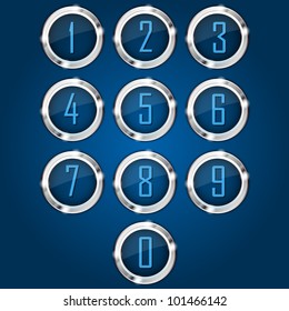 metal button