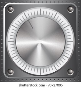 Metal button