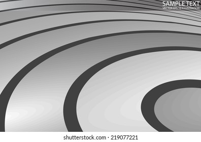Metal circular vector background illustration - Metal vector abstract design template