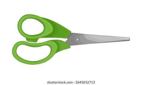 Metal classic scissors tool tailor instrument isolated vector format