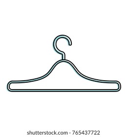 metal clothes hook icon
