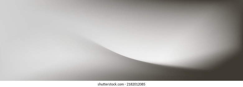 Malla de gradiente de cielo gris de nube de metal. Fondo del Clima Plateado con Curva de Smooth Smoke Nublado. Fondo de gradiente del pasto del agua fluida del Monochrom ondulado. Textura borrosa blanca y gris claro de flujo borroso.