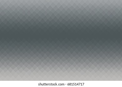 Metal color gradient, low poly abstract vector background