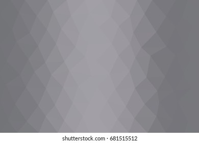 Metal color gradient, low poly abstract vector background