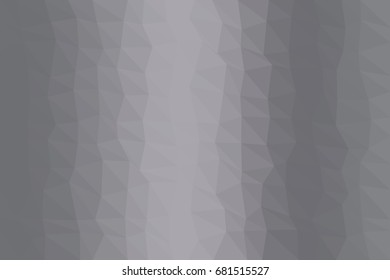 Metal color gradient, low poly abstract vector background