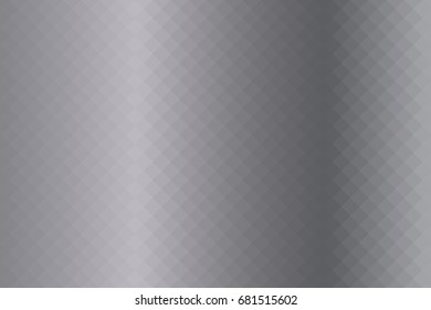 Metal color gradient, low poly abstract vector background
