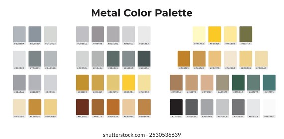 Palette Color Metal Set