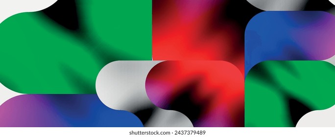 Metal colorful plates background. Vector Illustration For Wallpaper, Banner, Background, Card, Book Illustration, landing page