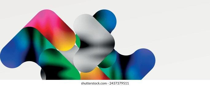 Metal colorful plates background. Vector Illustration For Wallpaper, Banner, Background, Card, Book Illustration, landing page