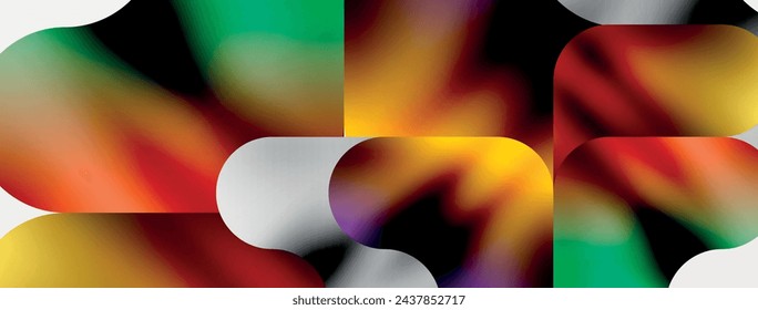 Metal colorful plates background. Vector Illustration For Wallpaper, Banner, Background, Card, Book Illustration, landing page
