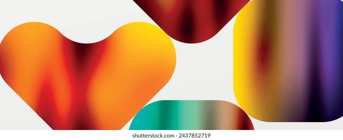 Fondo de placas de colores de metal. Ilustración vectorial para fondo de pantalla, banner, fondo, tarjeta, ilustración de libro, página de destino