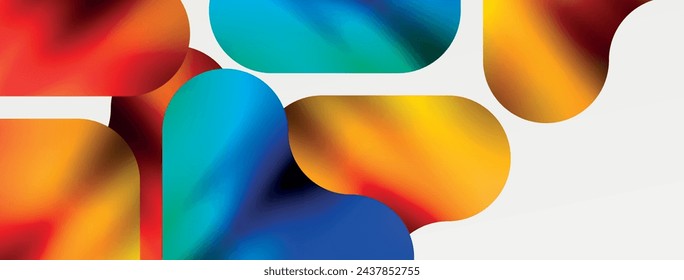 Fondo de placas de colores de metal. Ilustración vectorial para fondo de pantalla, banner, fondo, tarjeta, ilustración de libro, página de destino
