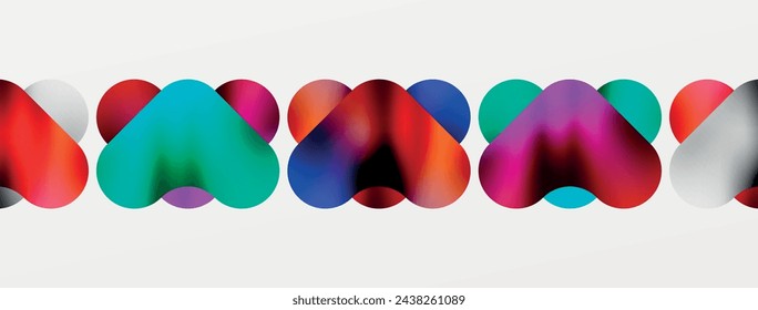 Fondo de placas de colores de metal. Ilustración vectorial para fondo de pantalla, banner, fondo, tarjeta, ilustración de libro, página de destino