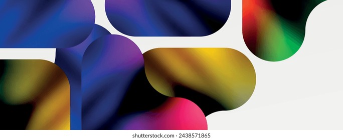 Metal colorful plates background. Vector Illustration For Wallpaper, Banner, Background, Card, Book Illustration, landing page