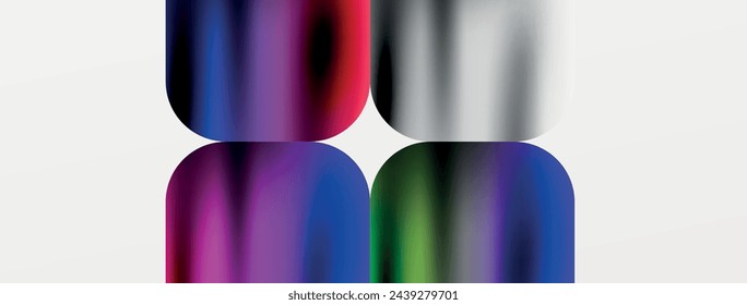 Metal colorful plates background. Vector Illustration For Wallpaper, Banner, Background, Card, Book Illustration, landing page
