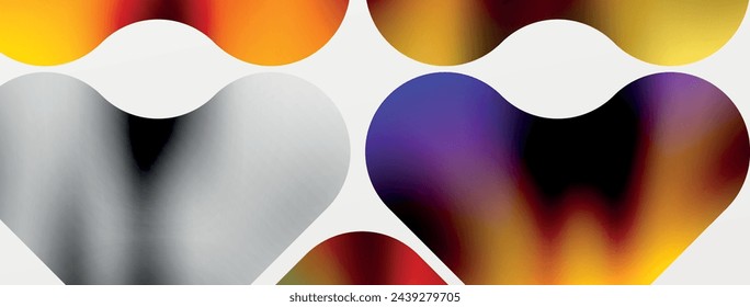 Fondo de placas de colores de metal. Ilustración vectorial para fondo de pantalla, banner, fondo, tarjeta, ilustración de libro, página de destino