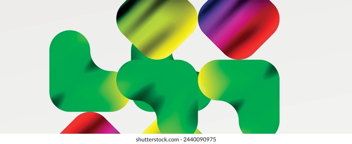 Metal colorful plates background. Vector Illustration For Wallpaper, Banner, Background, Card, Book Illustration, landing page