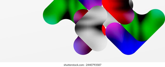 Metal colorful plates background. Vector Illustration For Wallpaper, Banner, Background, Card, Book Illustration, landing page