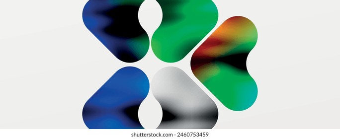 Metal colorful plates background. Vector Illustration For Wallpaper, Banner, Background, Card, Book Illustration, landing page