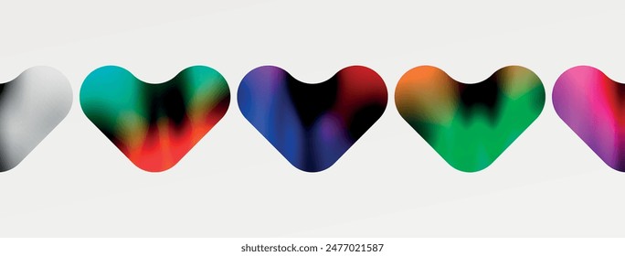 Metal colorful plates background. Vector Illustration For Wallpaper, Banner, Background, Card, Book Illustration, landing page